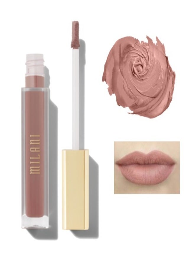 Milani Amore Matte Lip Crème, Shade 10 Adorable, 6g - Long-Lasting, Full Coverage Matte Liquid Lipstick