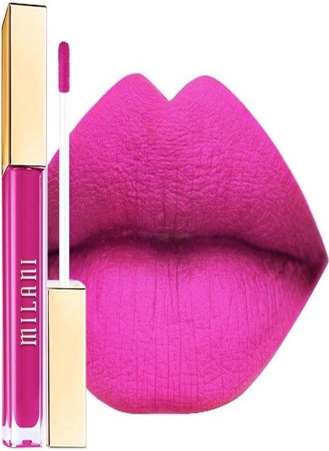 Milani Amore Matte Lip Crème, Shade 17 Fancy, 6g - Long-Lasting, Full Coverage Matte Liquid Lipstick