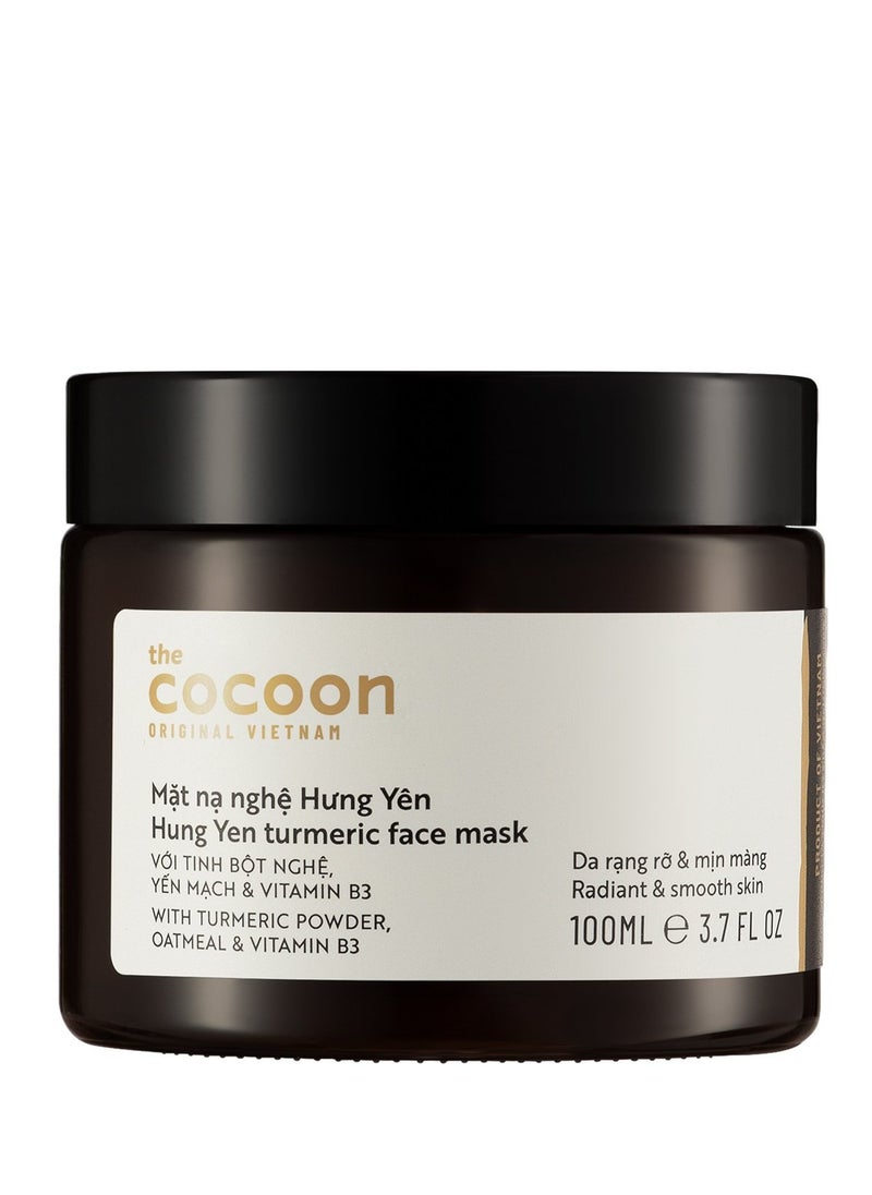 Cocoon Original Vietnam Turmeric Face Mask – 100ml Natural Skin Brightening & Anti-Acne Mask with Turmeric