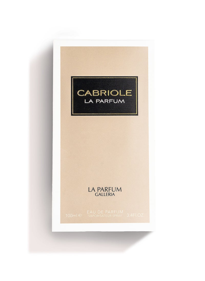 Cabriole Eau De Parfum 100ml by La Parfum Galleria – Women's Luxury Floral Fragrance with Orange Blossom, Jasmine, and Vanilla