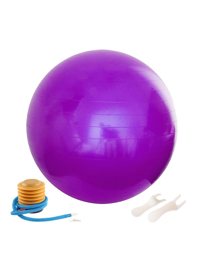 Yoga Ball With Air Pump - 65 cm 65cm