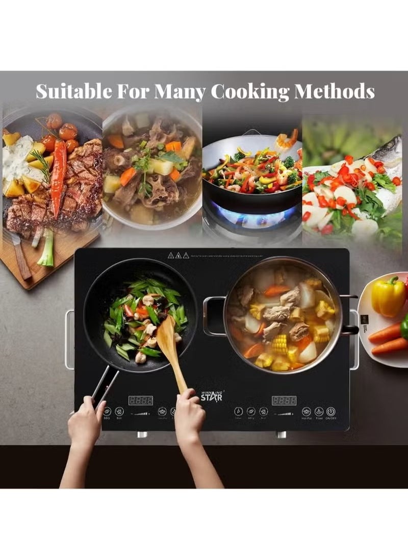 Double Plates Electric Induction Cookers Electric Kitchen Stove Electric Ceramic Plate