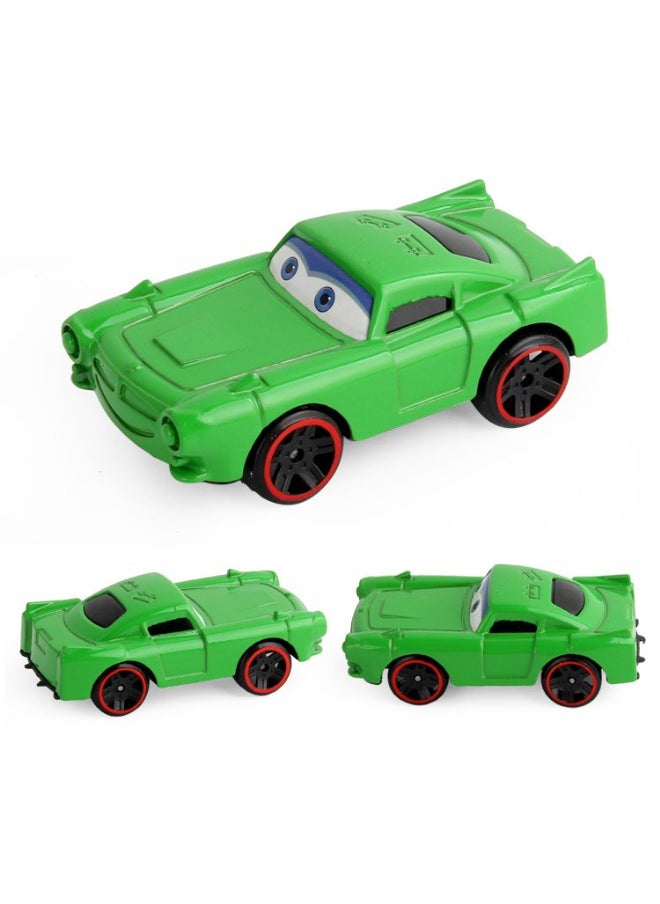 6 Pack Cars Series Alloy Toy Car, Lightning Mcqueen Car Model, Simulation Pull Back Model Car Racing Car Toys for Children Gift Collectible, 7*3.5*2.5 CM