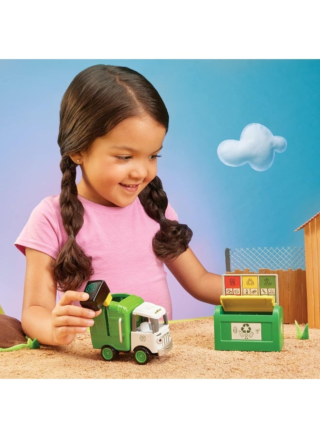 Little Tikes Let's Go Cozy Coupe Garbage Truck Playset