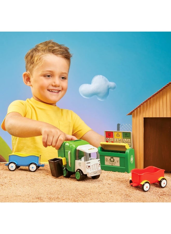 Little Tikes Let's Go Cozy Coupe Garbage Truck Playset