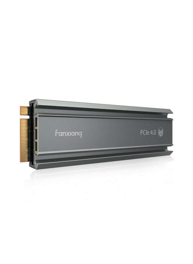 fanxiang S660 2TB PCIe 4.0 NVMe SSD M.2 2280 Internal Solid State Drive - with Heatsink, Up to 4800MB/s, Perfectly Compatible with PS5, Dynamic SLC Cache