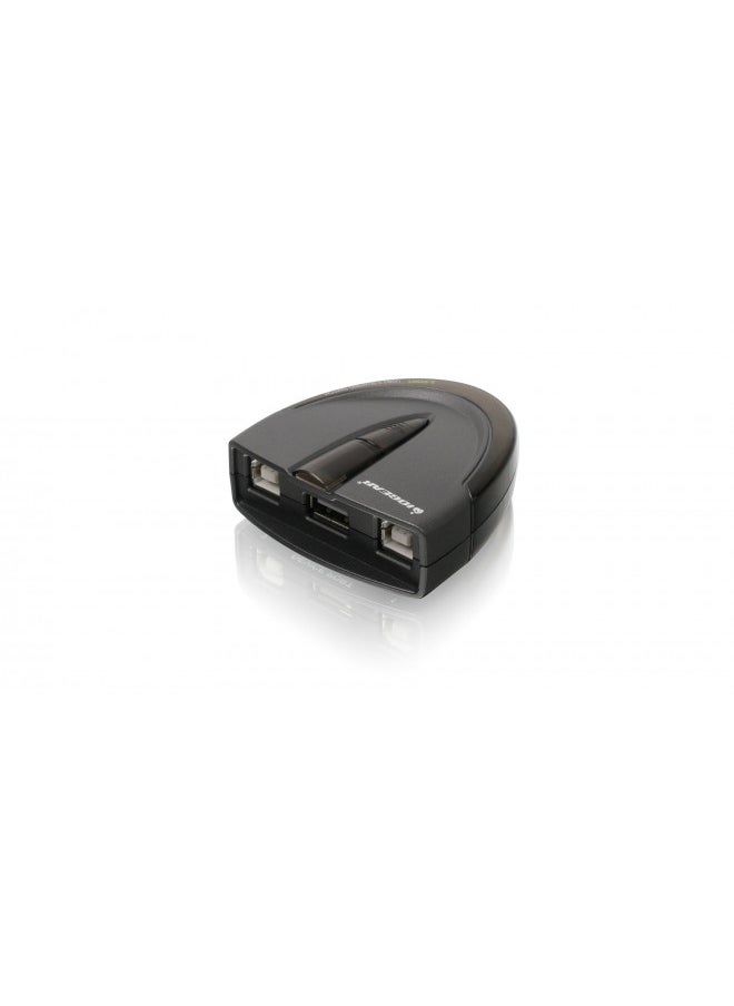 IOGEAR 2 Port USB 2.0 Switch - Auto Printer Switch - Manually or Auto Control - LEDs Indicate - Plug n Play - GUB231