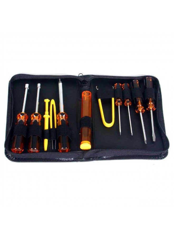 StarTech.com 11 Piece Computer Tool Kit - PC Repair Tool Kit with Zippered Vinyl Carrying Case (CTK200),One Color