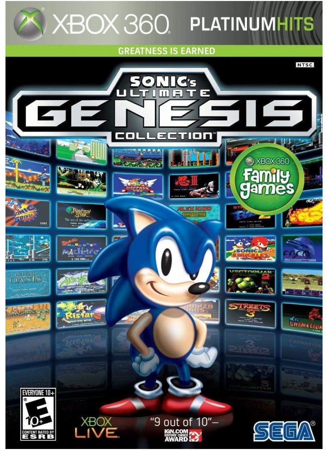 Sonic's Ultimate Genesis Collection (Platinum Hits) - Xbox 360