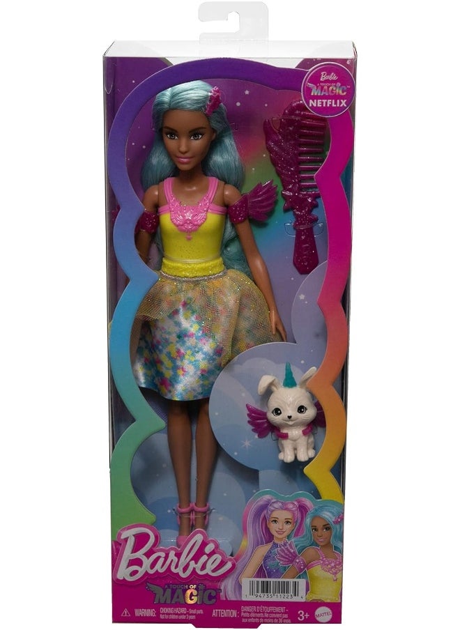 BARBIE A Hidden Magic - Teresa Doll with Fairytale Outfit, Wavy Hair and Comb for Hairdressing Fun