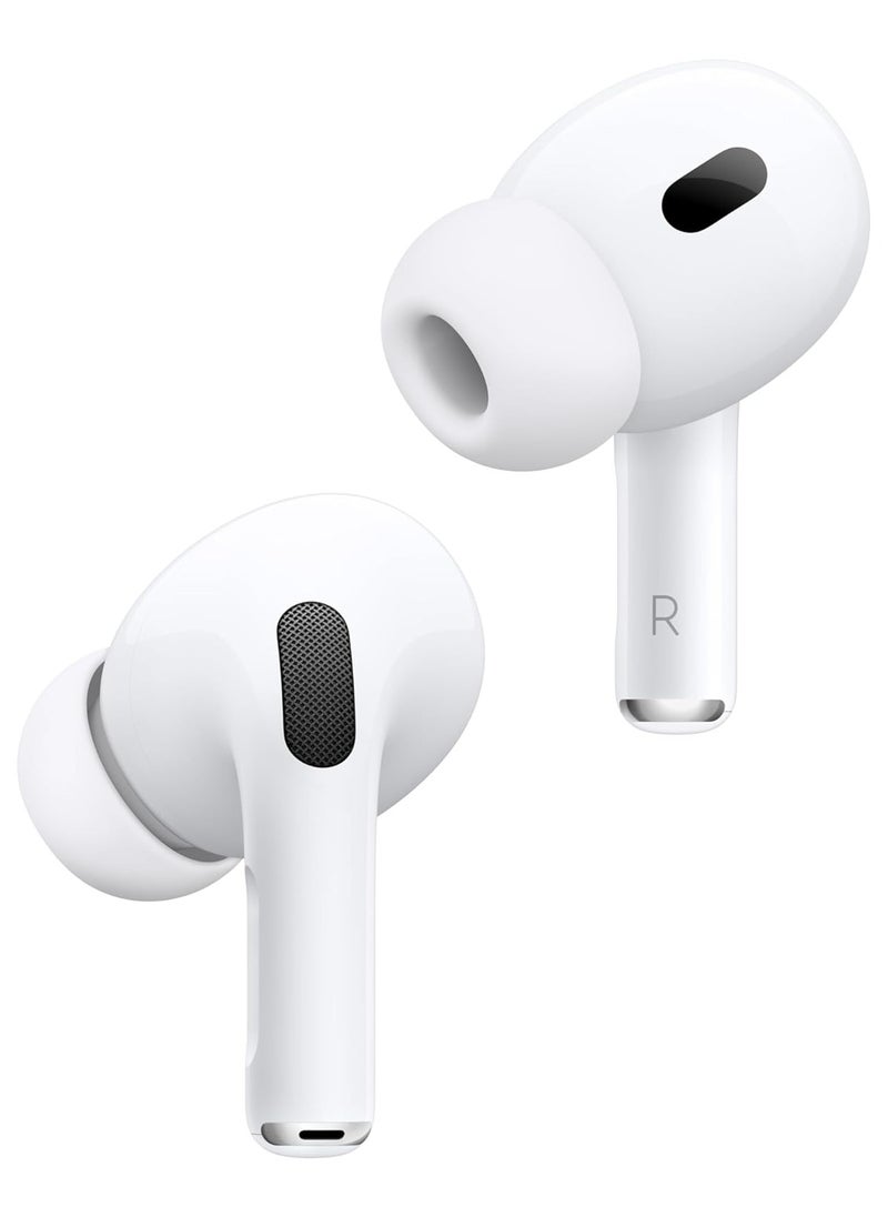 Q Pro Bluetooth 5.3 Earbuds with Active Noise Cancellation, 7 Hours Music Playback, Touch Sensor, Lightning Charging Case, 5-Hour Talk Time, Stereo Sound, Auto Power On/Off, IPX-rated Sweatproof, Portable, True Wireless Headphones – White