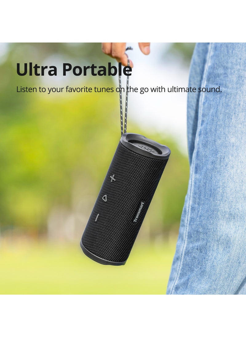 Tronsmart Mirtune C3 24W Loud Stereo Sound, IPX7 Waterproof, TWS Pairing, 12H Playtime - Portable & Durable Outdoor Bluetooth Speaker Black