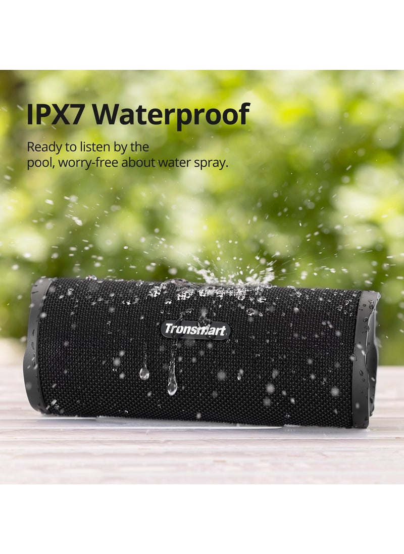 Tronsmart Mirtune C3 24W Loud Stereo Sound, IPX7 Waterproof, TWS Pairing, 12H Playtime - Portable & Durable Outdoor Bluetooth Speaker Black