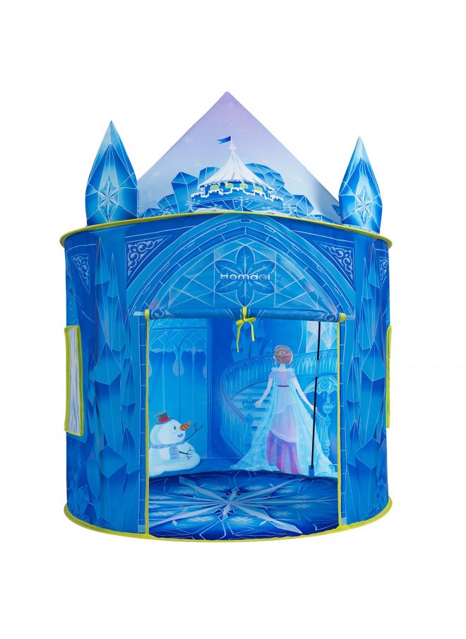 Hamdol Princess Play Tent, Frozen Toy for Girls, Ice Castle Kids Tent Indoor and Outdoor, Large Imaginative Playhouse 51