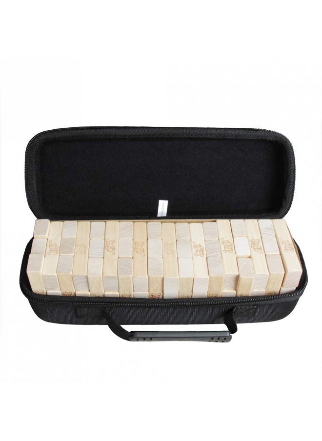 Anleo Hard Travel Case for Jenga Classic Game (Only Case)