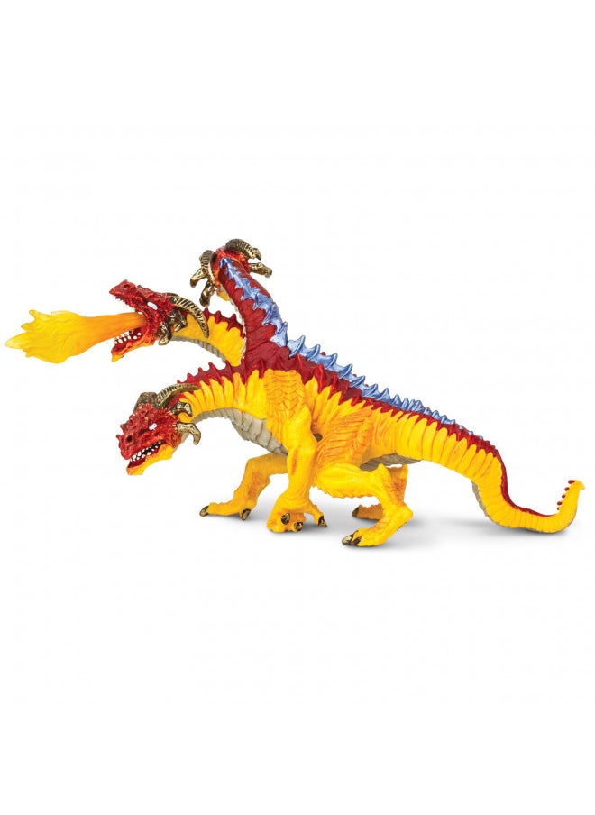 Safari Ltd. Fire Dragon Figurine - Detailed Vibrantly Colored 8.5