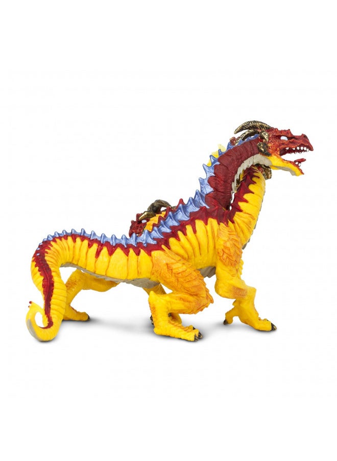 Safari Ltd. Fire Dragon Figurine - Detailed Vibrantly Colored 8.5