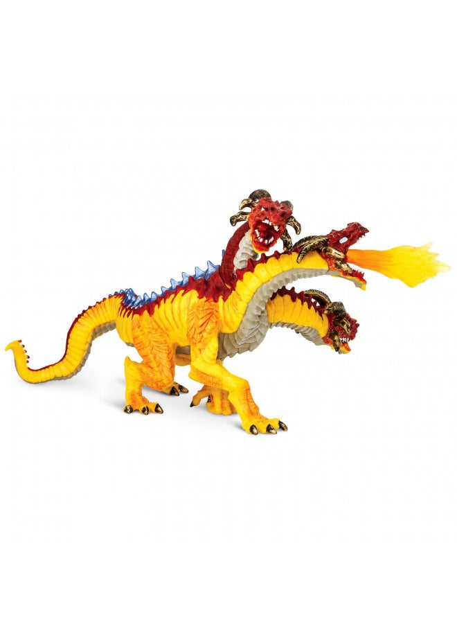 Safari Ltd. Fire Dragon Figurine - Detailed Vibrantly Colored 8.5