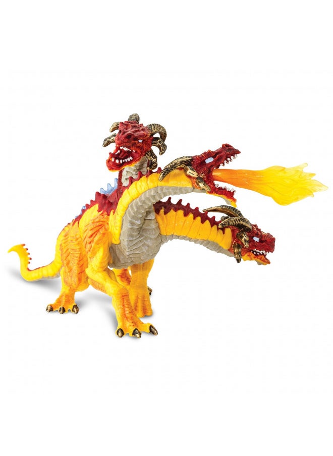 Safari Ltd. Fire Dragon Figurine - Detailed Vibrantly Colored 8.5