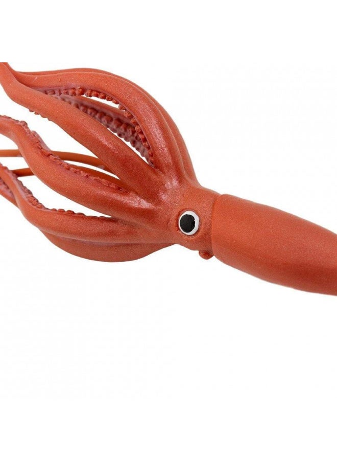Safari Ltd Wild Safari Sea Life Giant Squid Realistic Individually Hand-Painted Toy Figurine Model Quality Construction from Phthalate and Lead-Free Materials For Ages 3 And Up