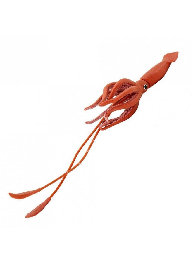 Safari Ltd Wild Safari Sea Life Giant Squid Realistic Individually Hand-Painted Toy Figurine Model Quality Construction from Phthalate and Lead-Free Materials For Ages 3 And Up