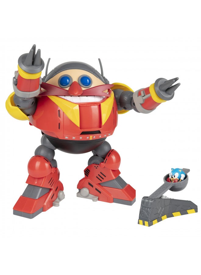 Sonic The Hedgehog Giant Eggman Robot Battle Set with Catapult