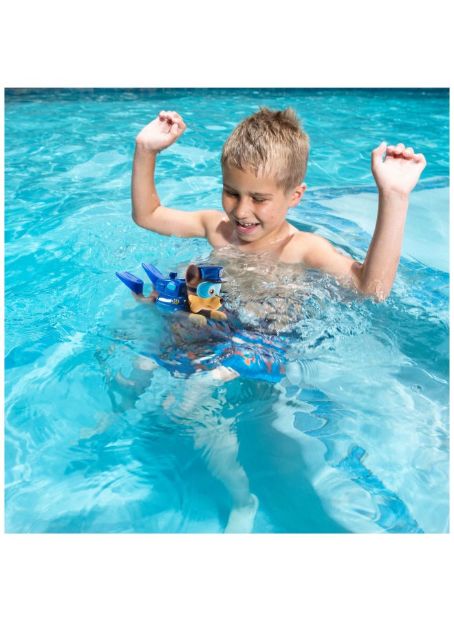 SwimWays Paw Patrol Paddlin' Pups Chase, Bath Toys & Pool Party Supplies for Kids Ages 4 and Up