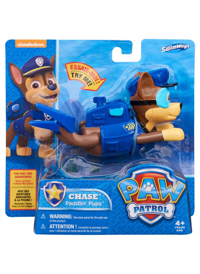 SwimWays Paw Patrol Paddlin' Pups Chase, Bath Toys & Pool Party Supplies for Kids Ages 4 and Up