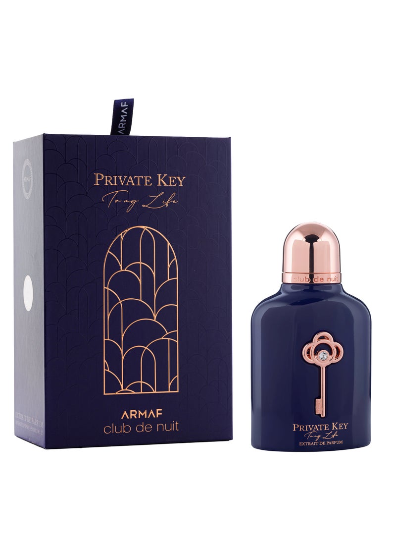 Armaf Club De Nuit Private Key To My Life Extrait De Parfum Blue 100ml, Perfumes for Men, Perfume for Women