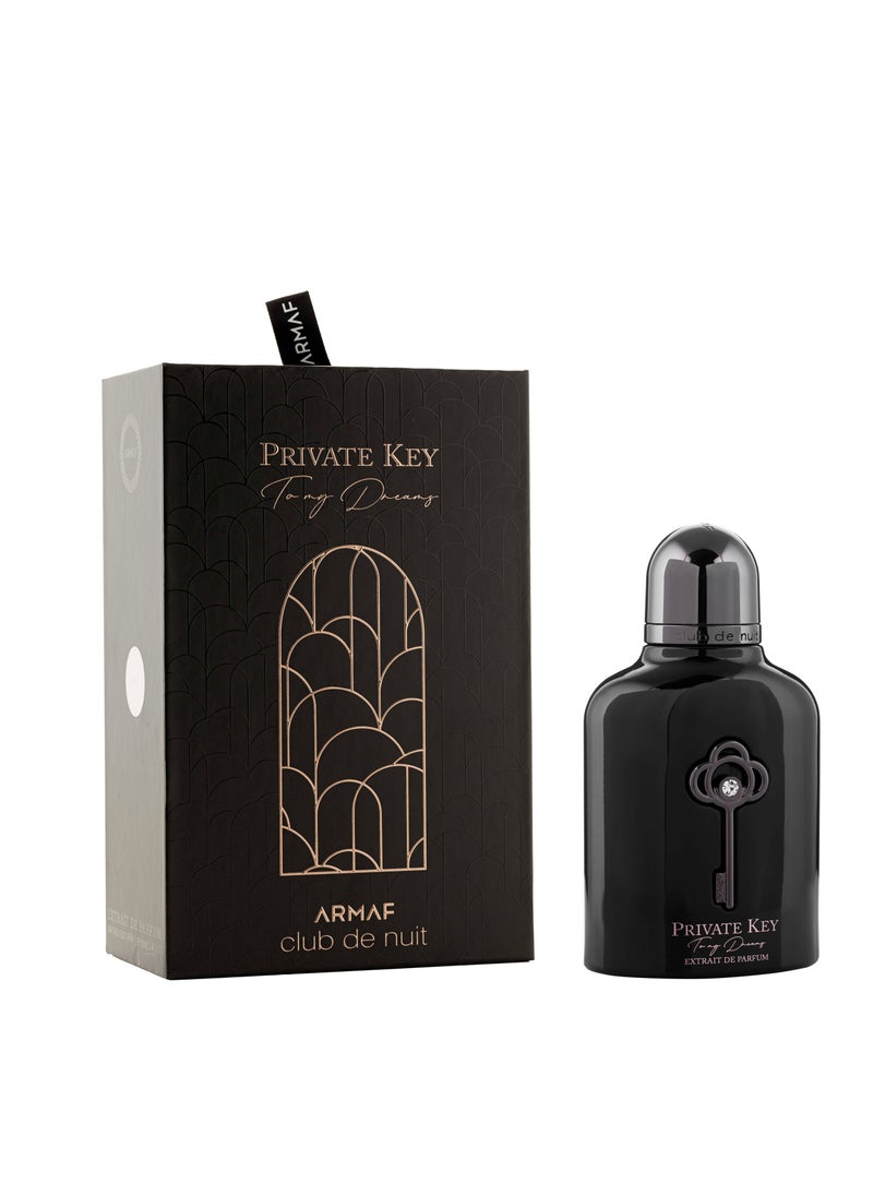 Armaf Club De Nuit Private Key To My Dreams Extrait De Parfum Black 100ml, Perfumes For Men, Perfume For Women