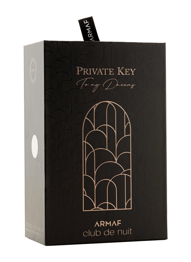 Armaf Club De Nuit Private Key To My Dreams Extrait De Parfum Black 100ml, Perfumes For Men, Perfume For Women