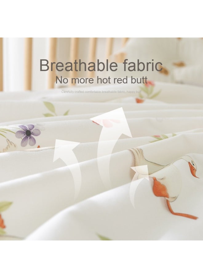 80x100cm Waterproof Washable Breathable Baby Bed Mattress Protector Pad