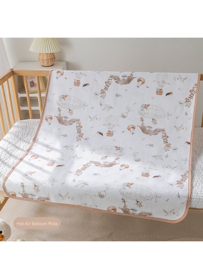 80x100cm Waterproof Washable Breathable Baby Diaper Changing Pad Sheet