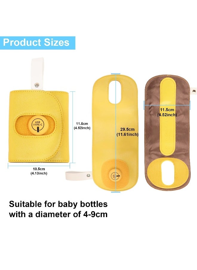 Baby Bottle Warmer Cover, Yellow