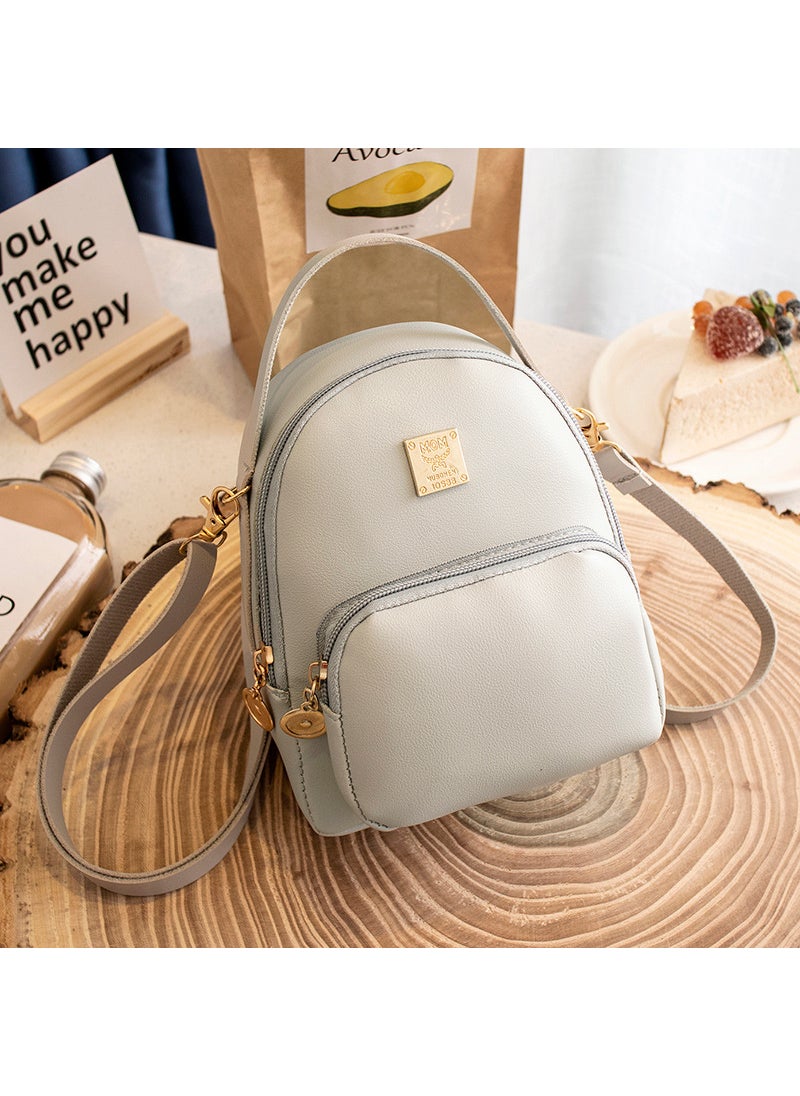 Fashion Korean Style Ladies Backpack Light gray