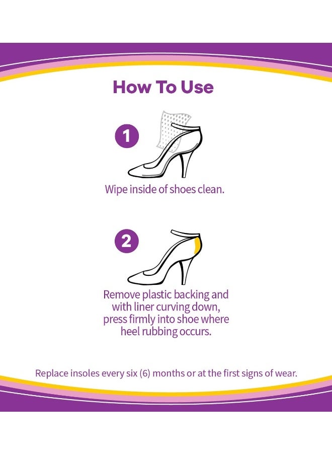 Dr. Scholls Stylish Step Gel Heel Liners, 1 Pair - One size fits all