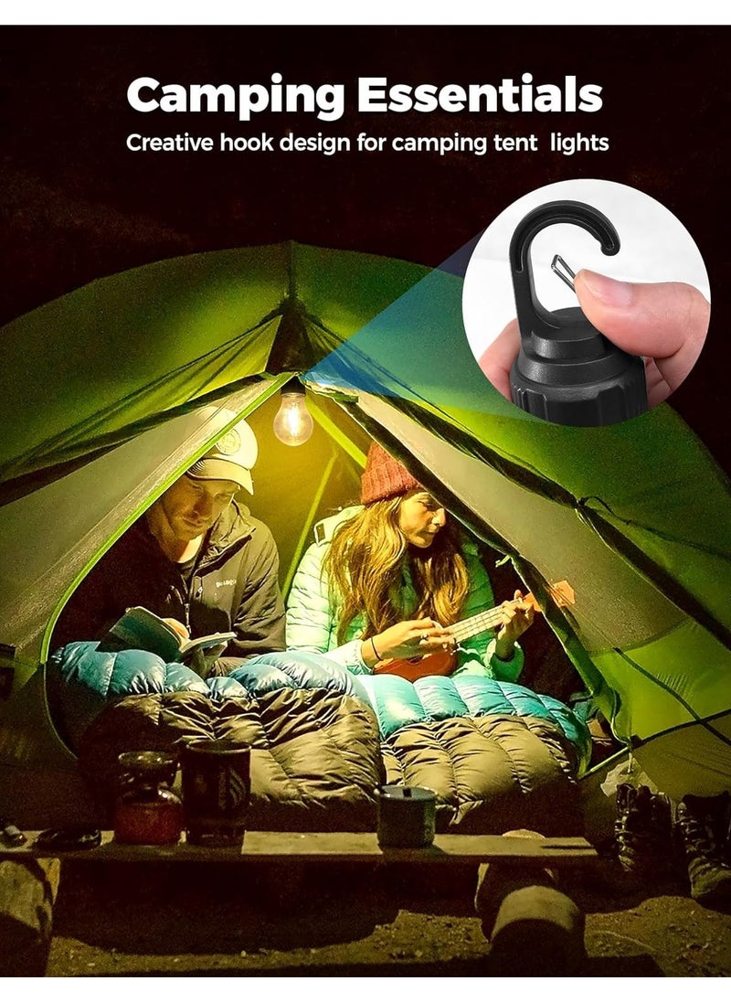 Camping Lights, Waterproof LED Tent Lights with USB Cable, 3 Modes Hanging Camping Lantern