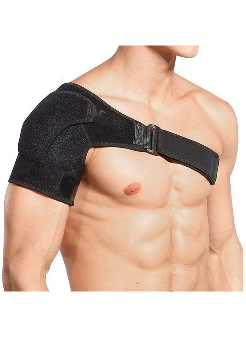 Adjustable Compression Shoulder Support Brace Shoulder Pad-Regular