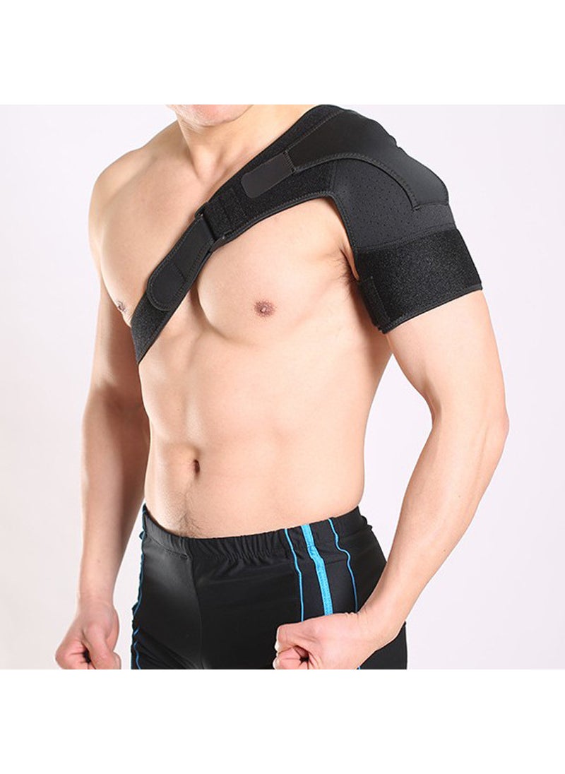 Adjustable Compression Shoulder Support Brace extended shoulder pad