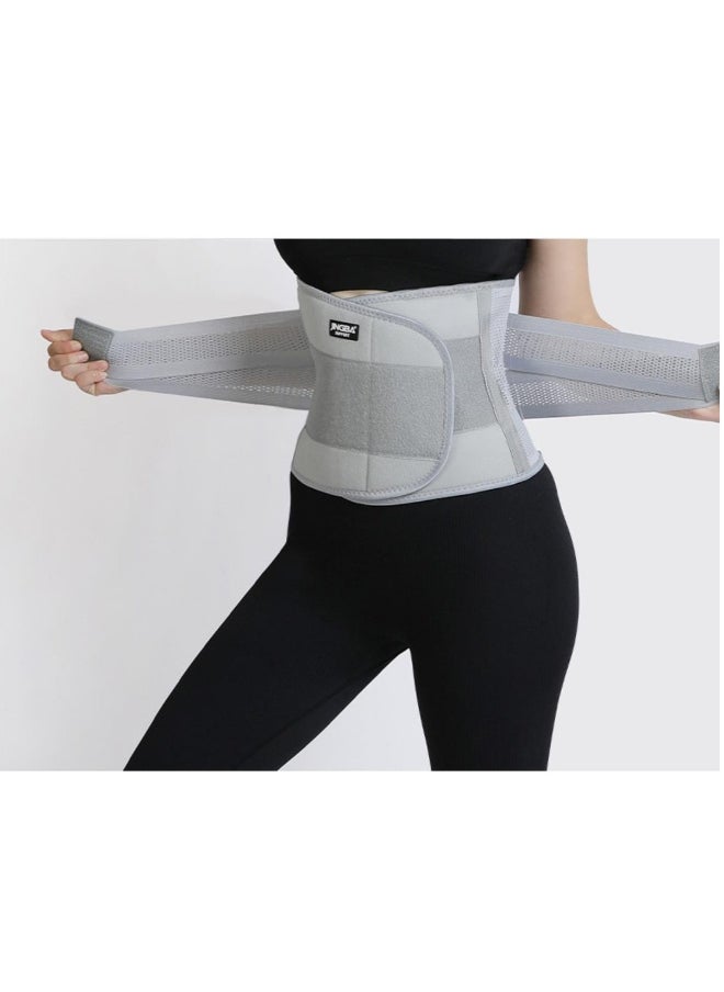 JINGBA SUPPORT  Waist Support Gray XL Size