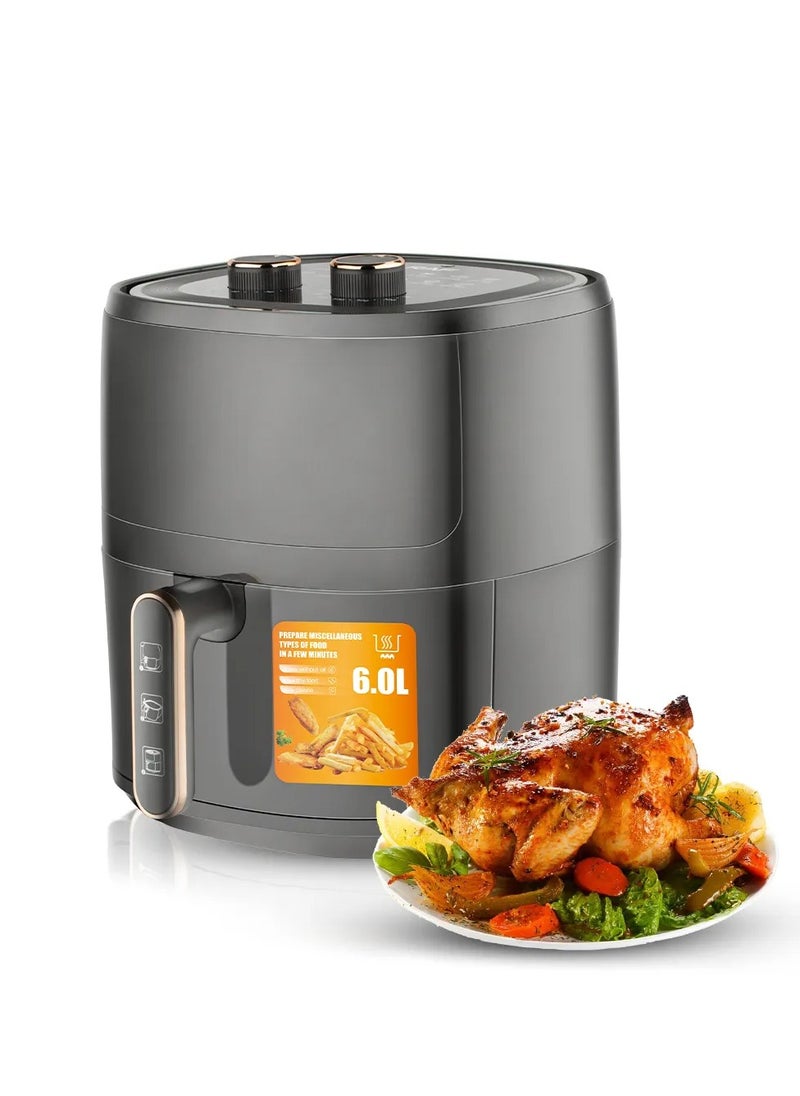 Oil-free Frying Air Fryer Power-off Memory Function Precise Time And Temperature Control Set-top LCD Panel Air Fryer