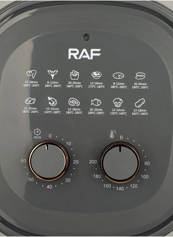 Oil-free Frying Air Fryer Power-off Memory Function Precise Time And Temperature Control Set-top LCD Panel Air Fryer