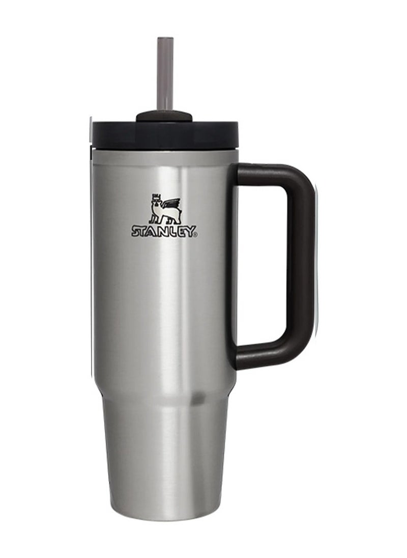 Stanley Quencher H2.0 FlowState Tumbler 30OZ CREAM Stainless Steel Vacuum Insulated with 3-Position Lid and Straw Perfect for Water Iced Tea Coffee On-the-Go Hydration Ideal Gift Stanley Cup