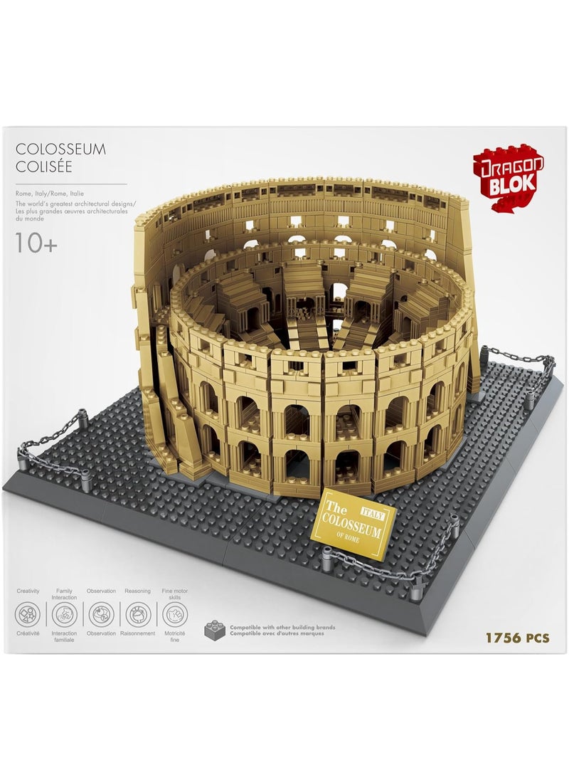 Architect - Colosseum of Rome, Italy - 1756 pcs