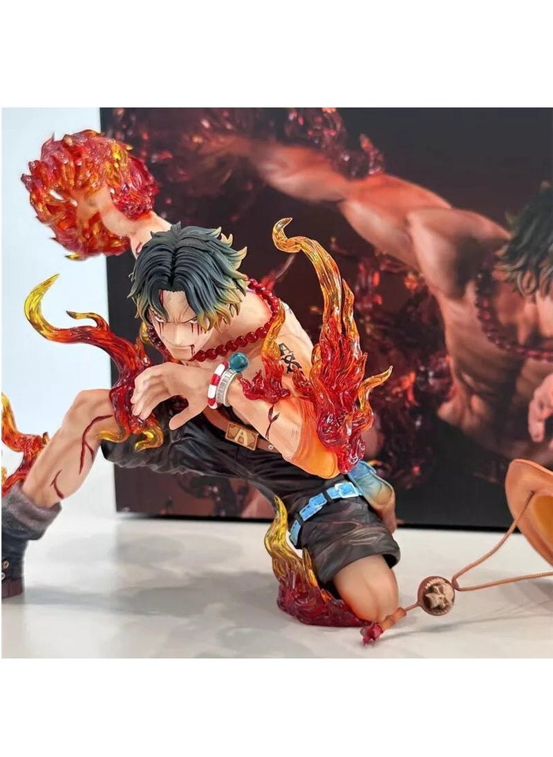 Portgas D Ace Resin IU STUDIO One Piece Colllectibles Model 21cm