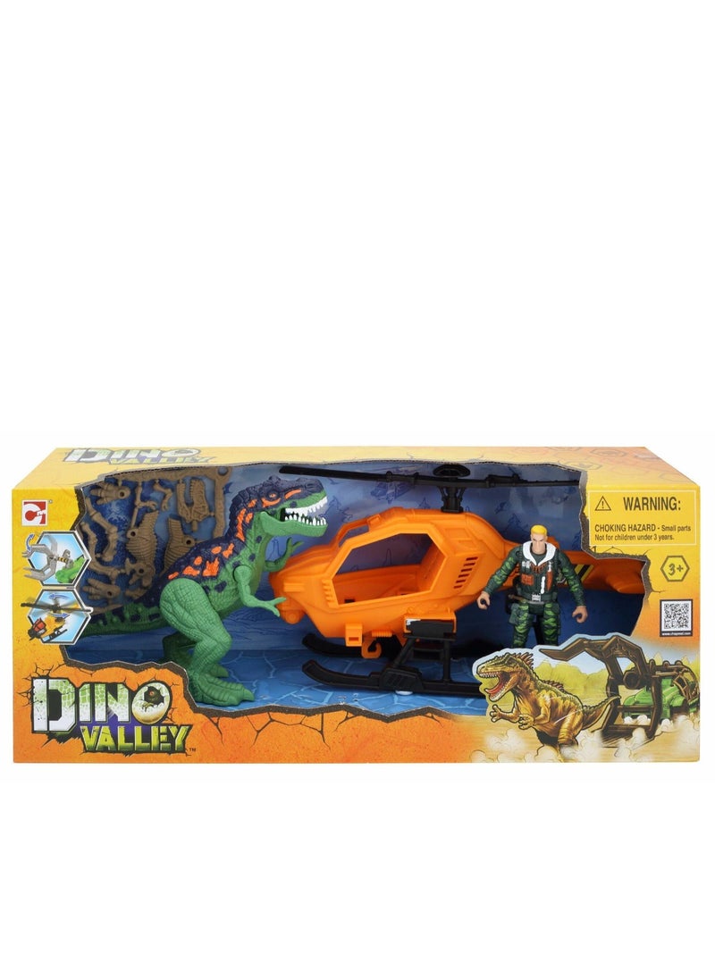 Dino Valley Dino Tracker Playset Asst