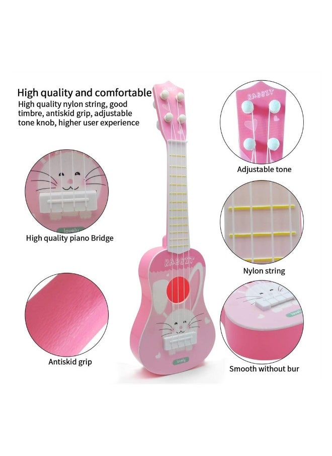 Kids Guitar 4 Strings Kids Ukulele Toy