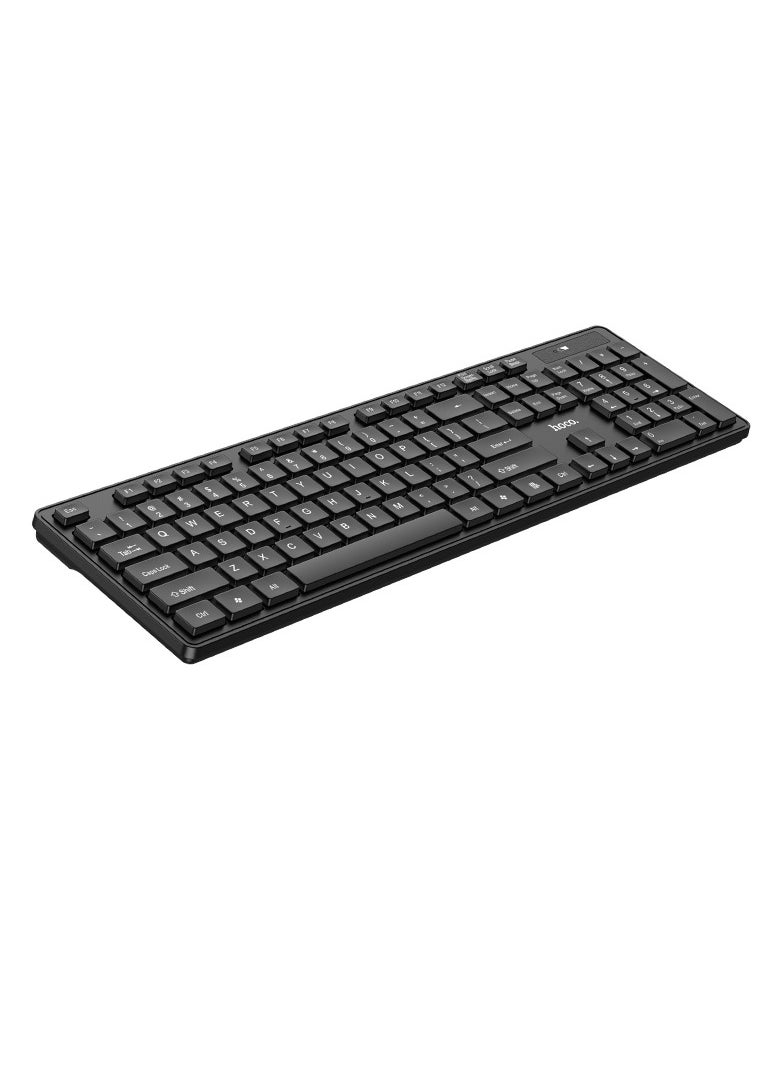 hoco GM17 Wireless Business Keyboard and Mouse Set (English Version) – 2.4G Connection, 104 Keys, Adjustable DPI