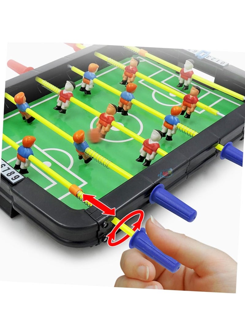 Toy Tabletop Kids Outdoor Playset Table Game Footballs Table Sports Games Football Machine Mini