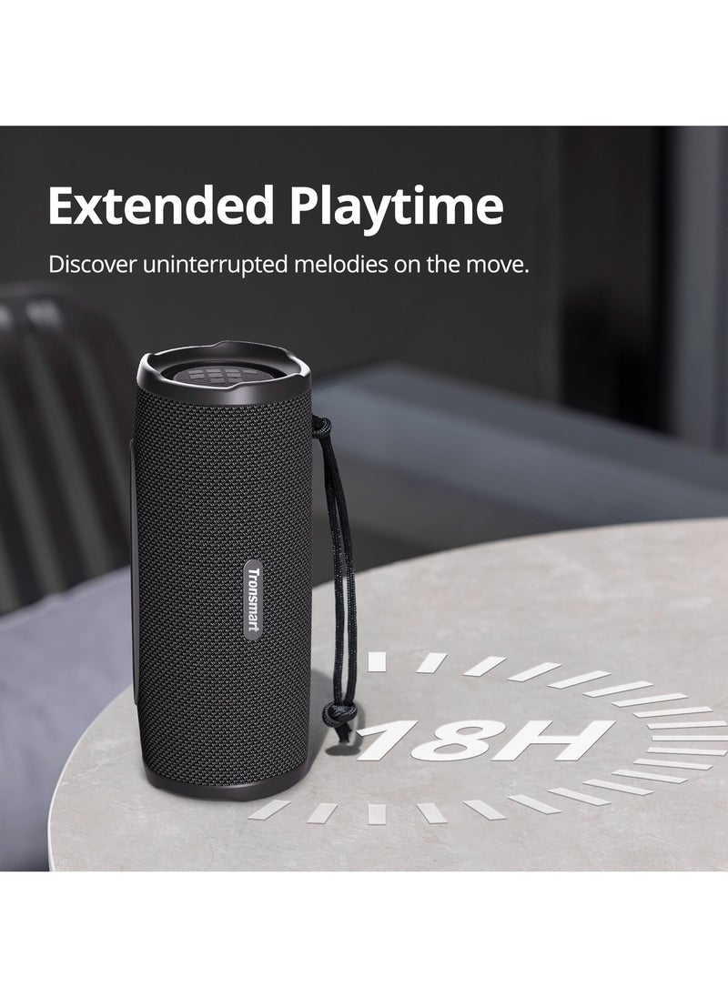 Tronsmart Mirtune C3 Plus 30W Loud Stereo Sound, IPX7 Waterproof, TWS Pairing, 18H Playtime - Portable & Durable Outdoor Bluetooth Speaker Blue
